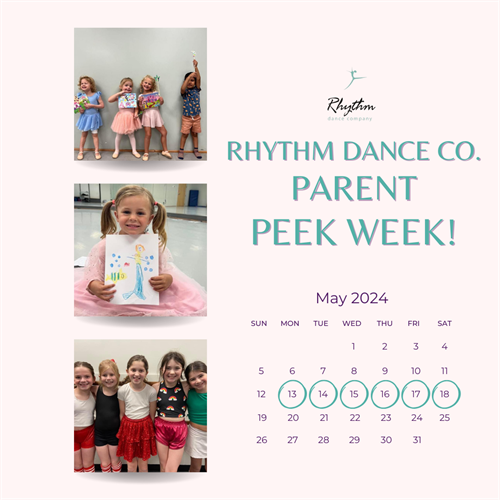 Parent Peek Week May 2024